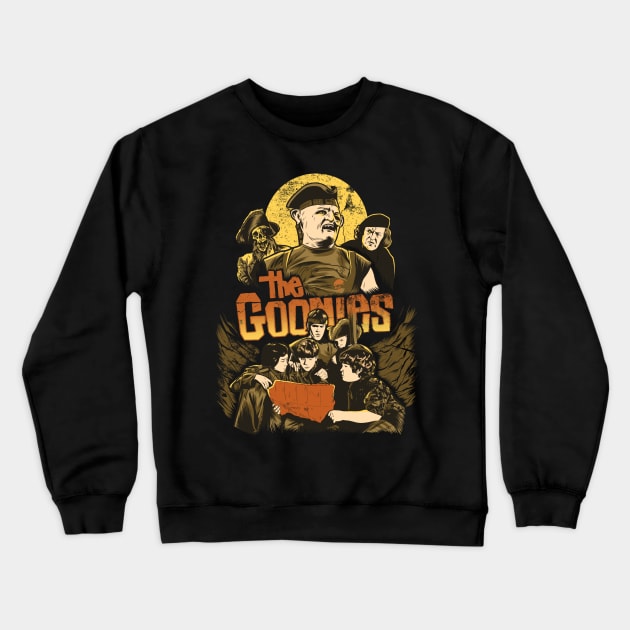 The Goonies Crewneck Sweatshirt by RedBug01